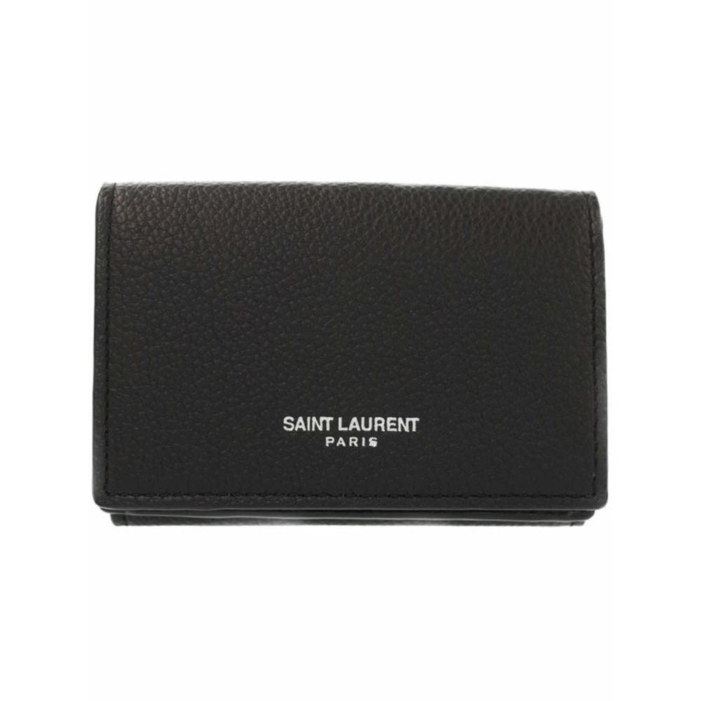 SAINT LAURENT Paris Wallet Tri fold Short